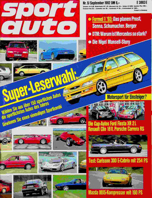 Sport Auto 09/1992