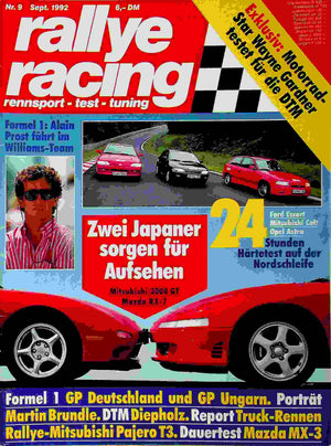 Rallye Racing 09/1992