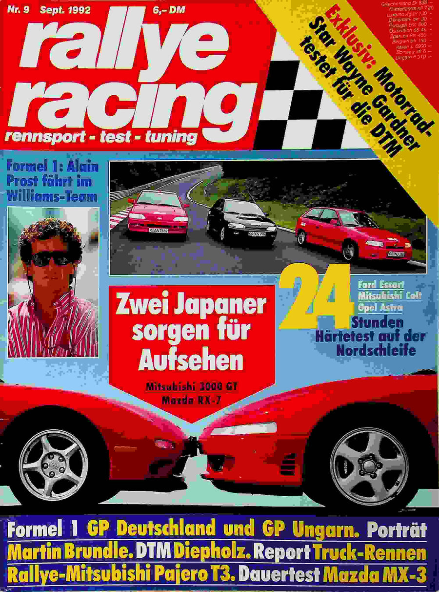 Rallye Racing 09/1992