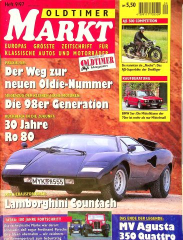 Oldtimer Markt 09/1997