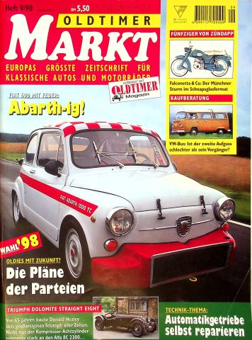 Oldtimer Markt 09/1998