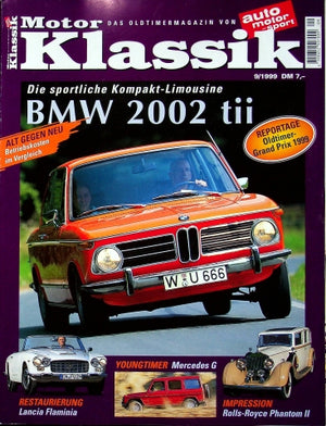 Motor Klassik 09/1999
