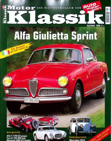 Motor Klassik 09/2000