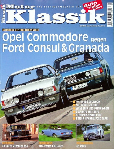 Motor Klassik 09/2003