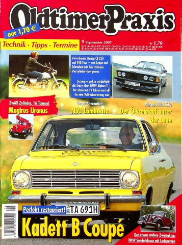 Oldtimer Praxis 09/2003
