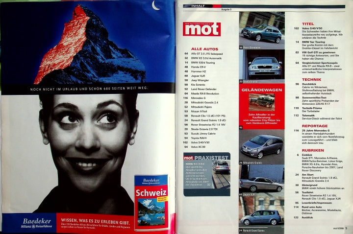Inhaltsverzeichnis MOT 09/2004