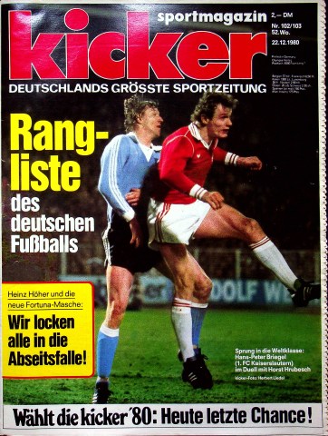 Kicker 102/1980