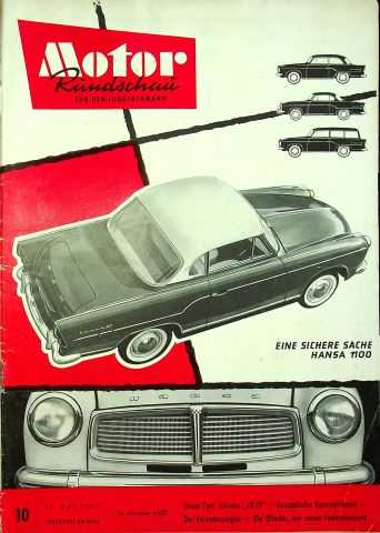 Motor Rundschau 10/1959