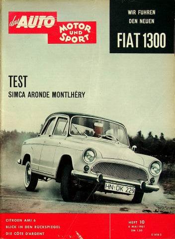 Auto Motor und Sport 10/1961