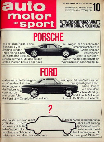 Auto Motor und Sport 10/1964