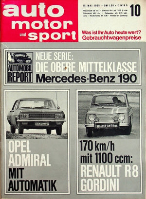 Auto Motor und Sport 10/1965