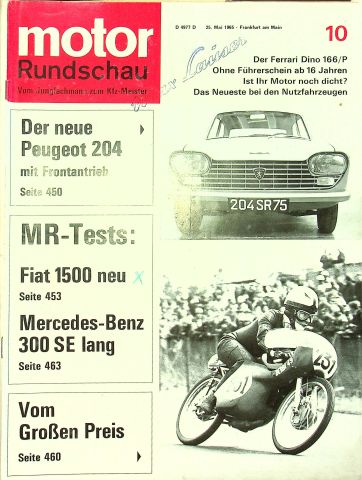Motor Rundschau 10/1965