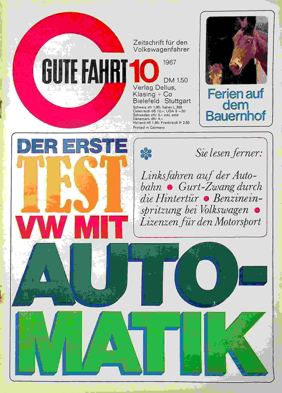 Gute Fahrt 10/1967