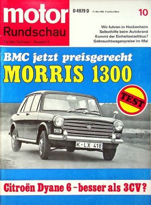 Motor Rundschau 10/1968