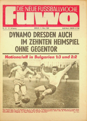 Fuwo Fussballwoche 10/1969