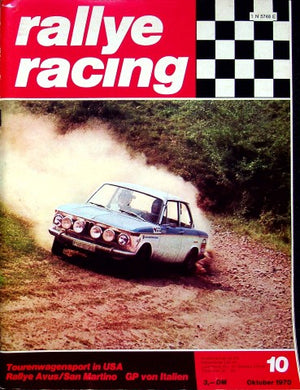 Rallye Racing 10/1970