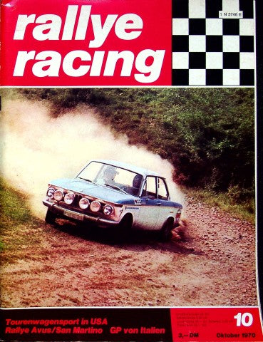 Rallye Racing 10/1970