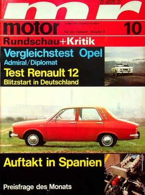 Motor Rundschau 10/1970