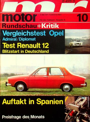 Motor Rundschau 10/1970
