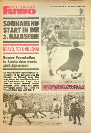 Fuwo Fussballwoche 10/1970