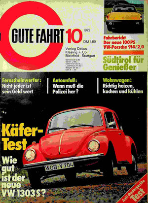 Gute Fahrt 10/1972