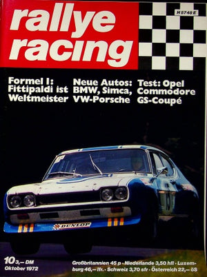 Rallye Racing 10/1972