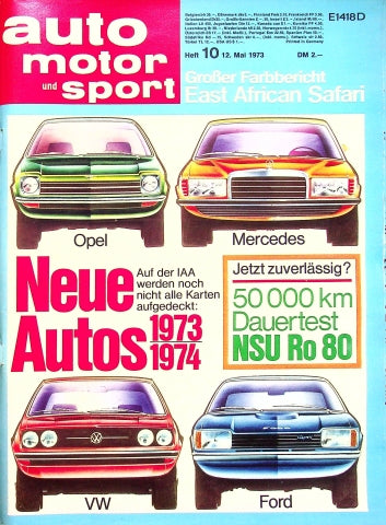 Auto Motor und Sport 10/1973
