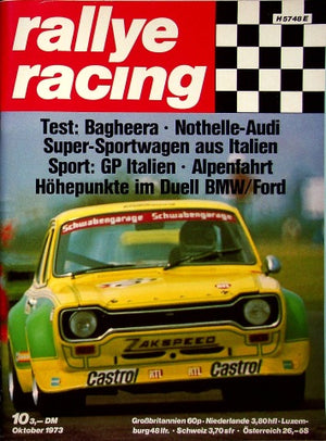 Rallye Racing 10/1973