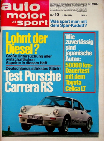 Auto Motor und Sport 10/1974
