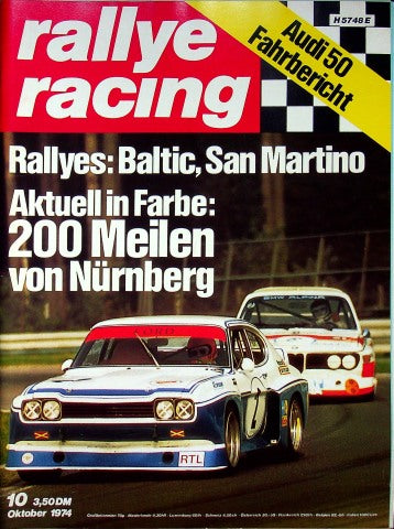 Rallye Racing 10/1974