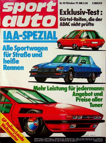 Sport Auto 10/1975