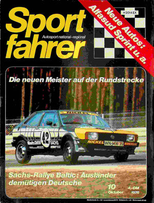 Sport Fahrer 10/1976