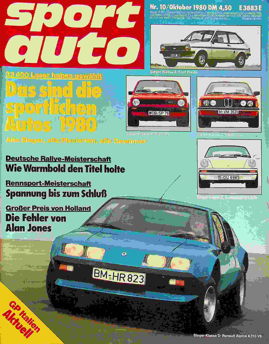 Sport Auto 10/1980