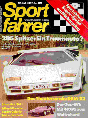 Sport Fahrer 10/1981