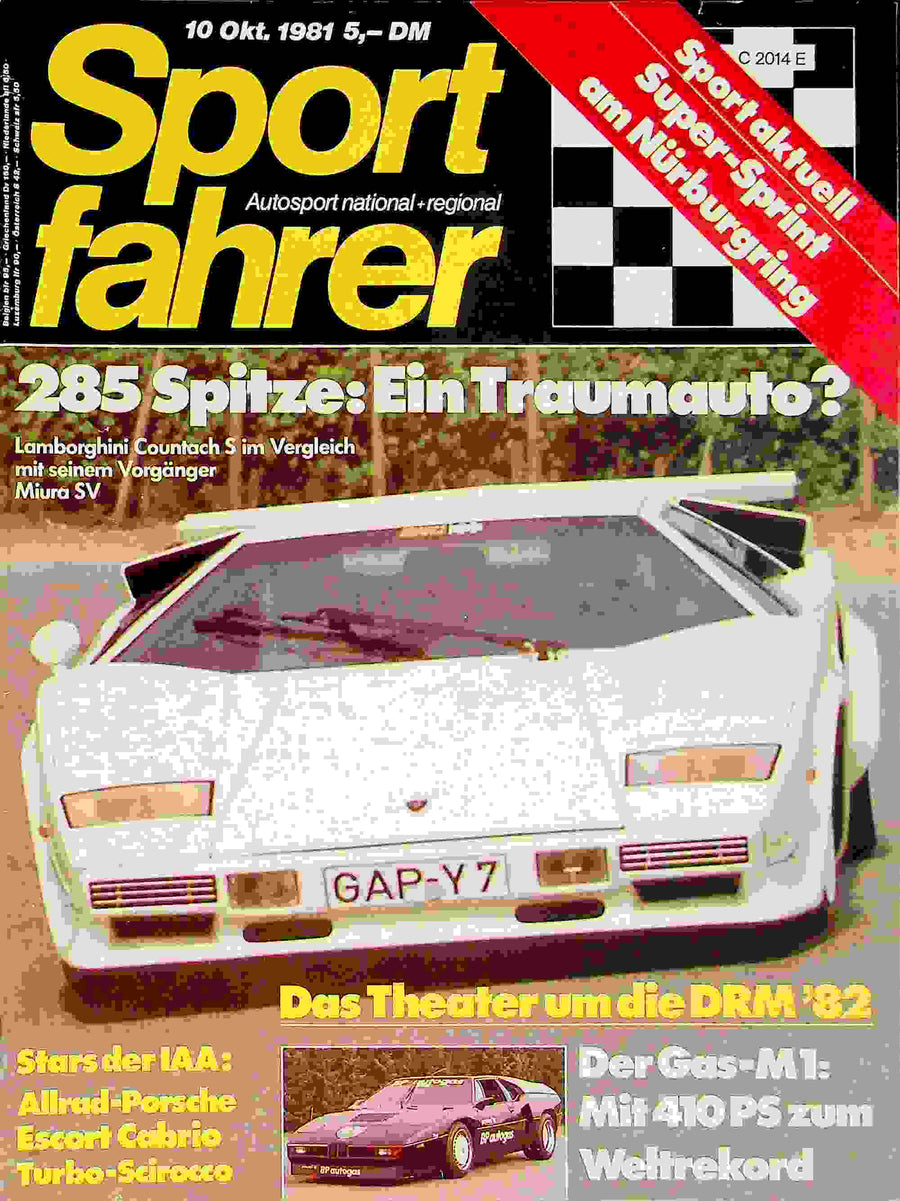Sport Fahrer 10/1981