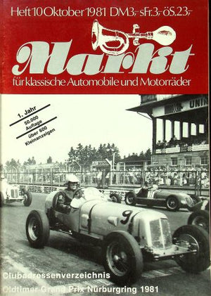 Oldtimer Markt 10/1981