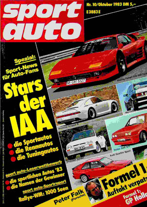 Sport Auto 10/1983