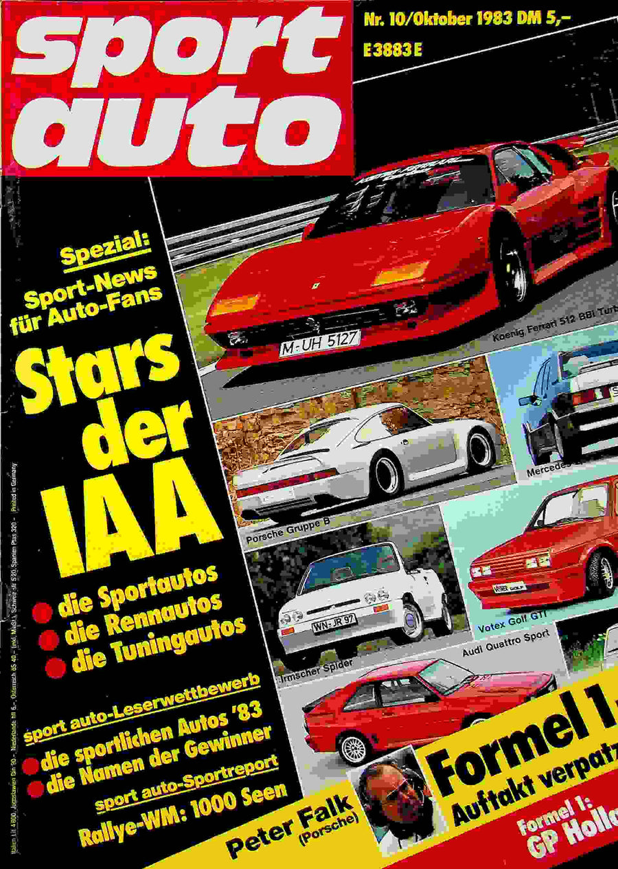 Sport Auto 10/1983