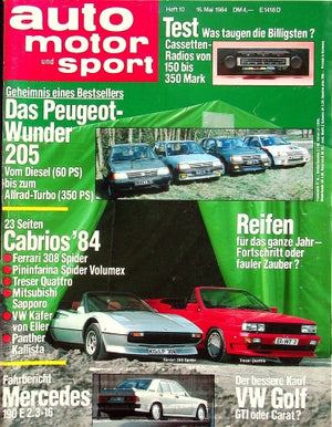 Auto Motor und Sport 10/1984