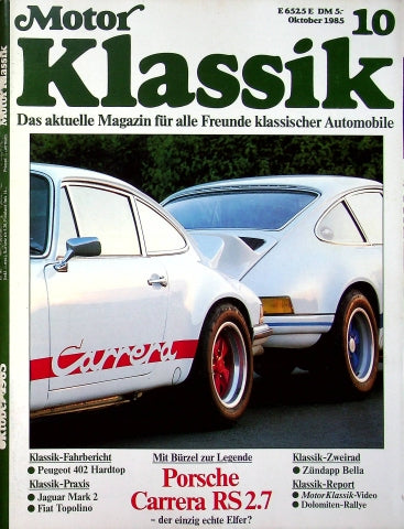 Motor Klassik 10/1985