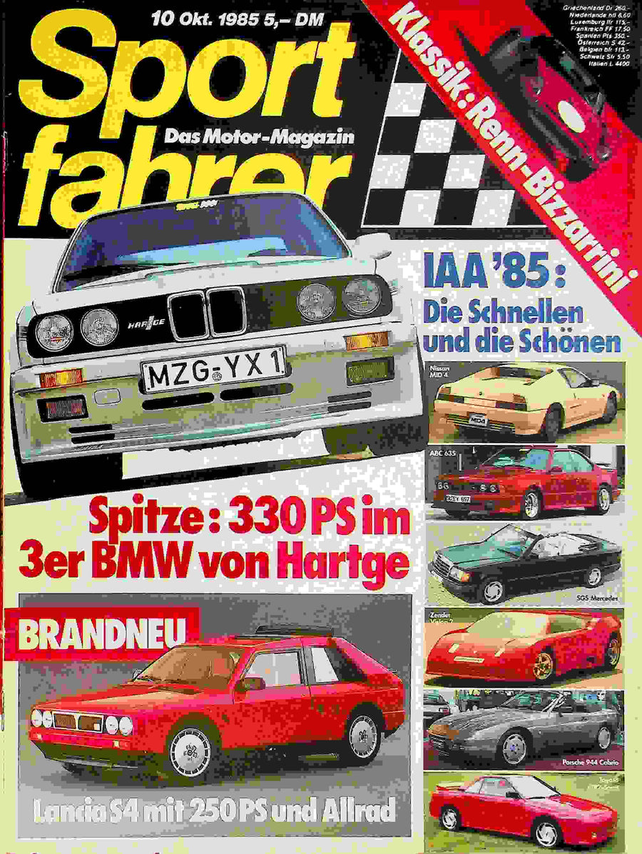Sport Fahrer 10/1985