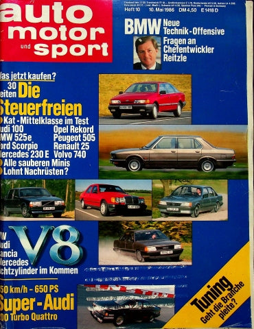 Auto Motor und Sport 10/1986
