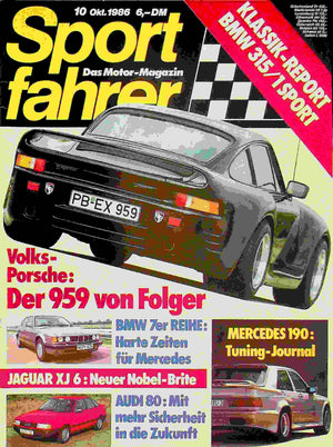 Sport Fahrer 10/1986