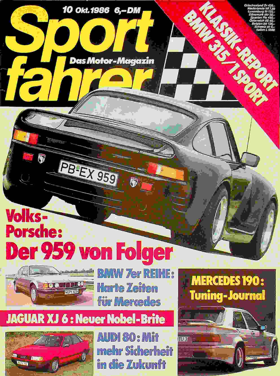 Sport Fahrer 10/1986