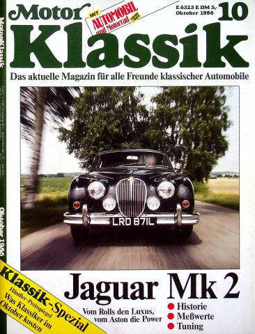 Motor Klassik 10/1986