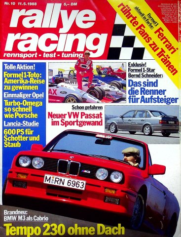 Rallye Racing 10/1988