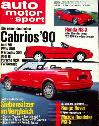 Auto Motor und Sport 10/1989