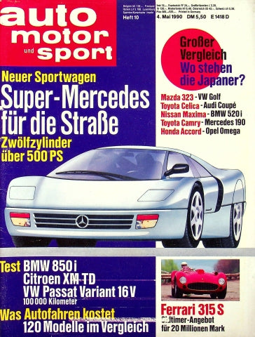 Auto Motor und Sport 10/1990