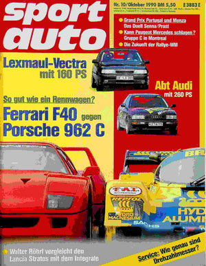 Sport Auto 10/1990