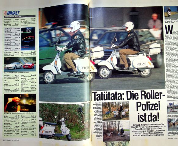 Inhaltsverzeichnis Auto Bild 10/1990